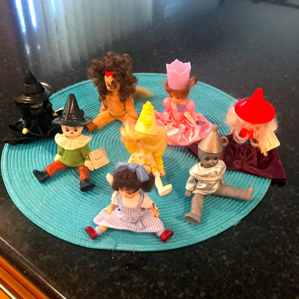 New With Tags Madame Alexander Wizard of Oz 5” Dolls